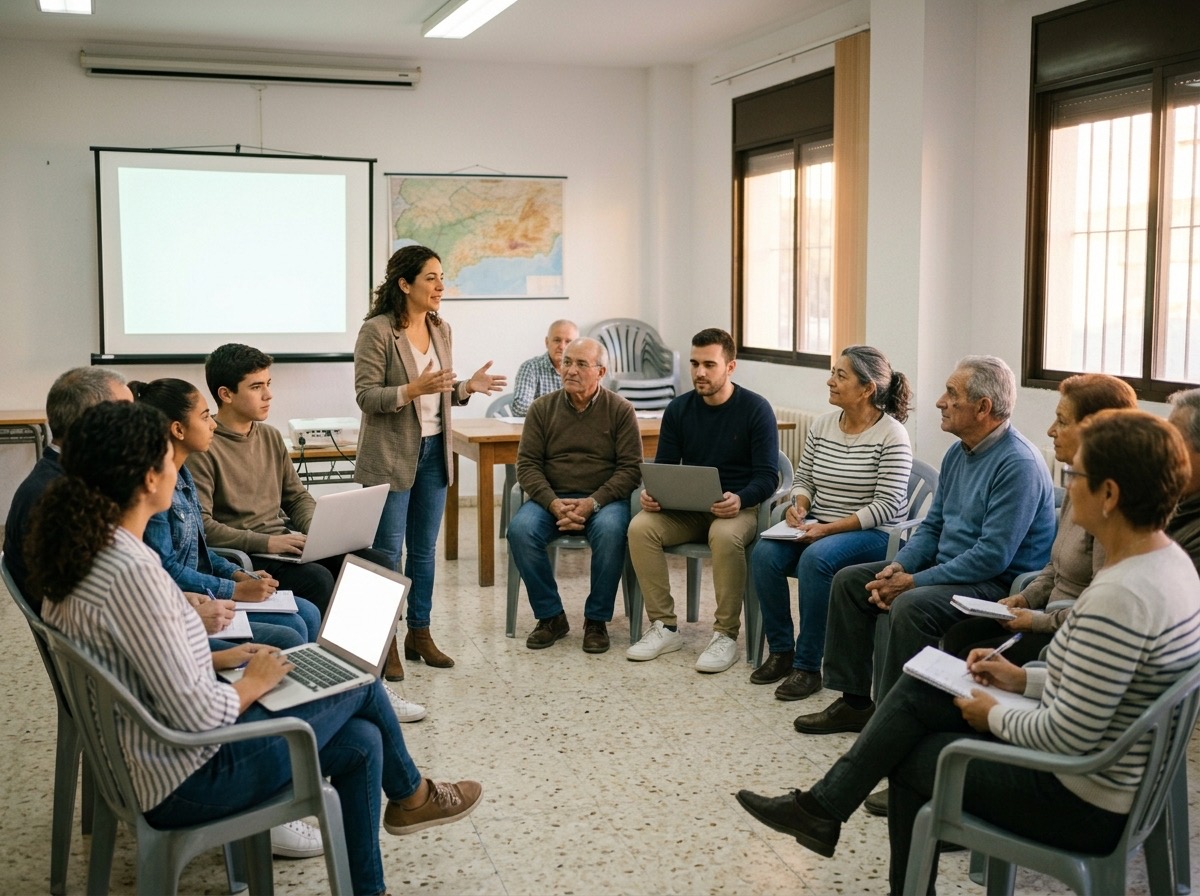 Formación abierta en un centro cívico municipal